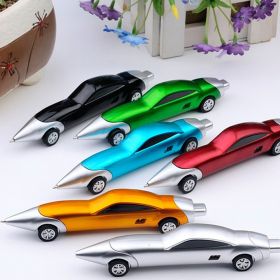 2pcs Cartoon Creative Car-shaped Ballpoint Pen(Random Colors)