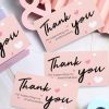 50 Thank You Cards - Show Your Appreciation to Your Small Business Customers