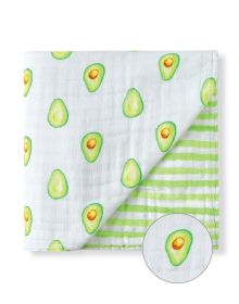 ORGANIC SNUG BLANKET - AVOCADO