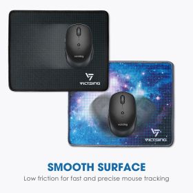 mouse pad has an extremely smooth surface and non-slip natural rubber base; designed to help and improve the performance of the mouse. Ideal for games