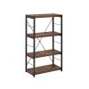 Bob Bookshelf in Weathered Oak & Black