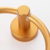 Towel Ring Golden Gold, Bath Hand Towel Ring Thicken Space Aluminum Round Towel Holder for Bathroom