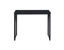 Zaidin Writing Desk; Black Finish