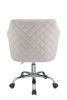 Cosgair Office Chair in Champagne Velvet & Chrome YJ